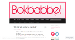 Desktop Screenshot of bokbabbel.com