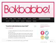 Tablet Screenshot of bokbabbel.com